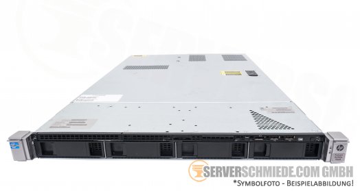 HP ProLiant DL360e G8 Gen8 19" 1U Server 4x 3,5" LFF 2x Intel XEON E5-2400 v1 v2 DDR3 ECC Raid 2x PSU -CTO-
