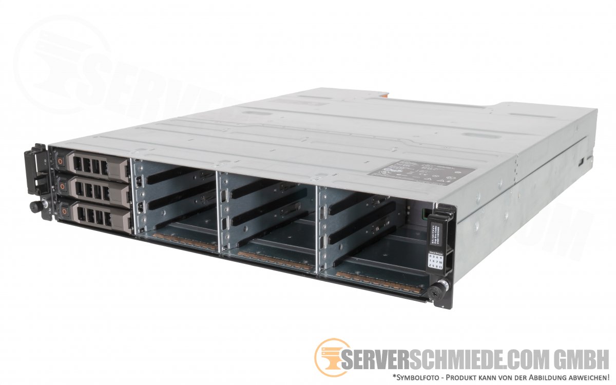 Dell Chassis Powervault Md1200 12x 35 Lff Sas 6gb Jbod Direct