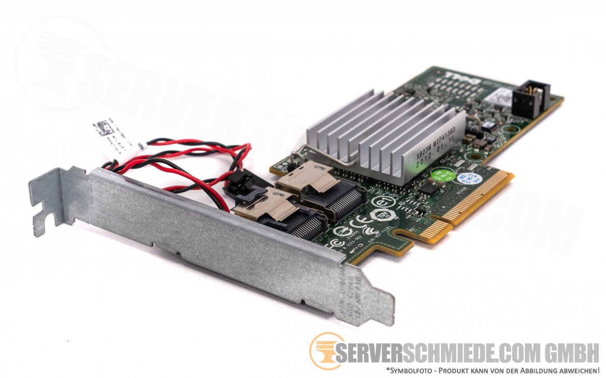 Dell PERC H200 6G SAS S-ATA HBA pass through PCIe x4 Controller 0U039M ...