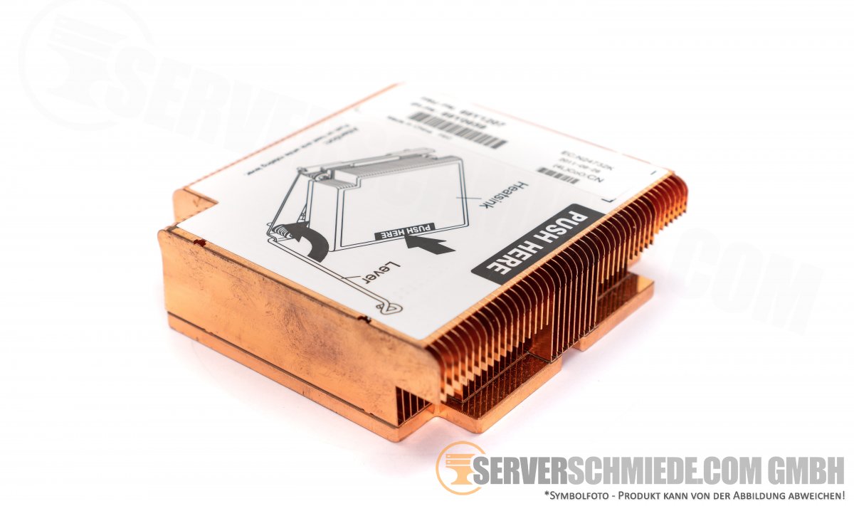 Ibm X3550 X3650 M3 Heatsink Cpu Copper Kuhler 130w High Performance 69y1207 69y0659 Serverschmiede Com Gmbh