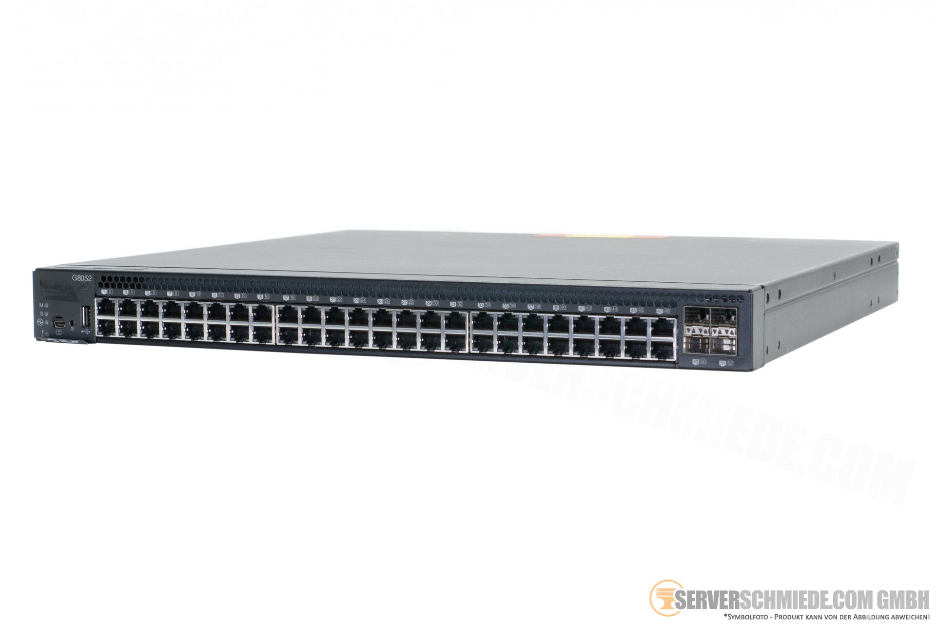 Lenovo 24-Port 1GbE RJ45 + 4-Port SFP+ 10GbE Network Switch