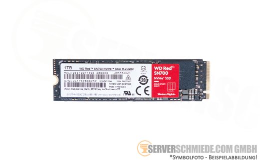 1TB WD Red SN700 NAS Datacenter Enterprise 24/7 M.2 2280 PCIe NVMe 560K IOPS +NEW+