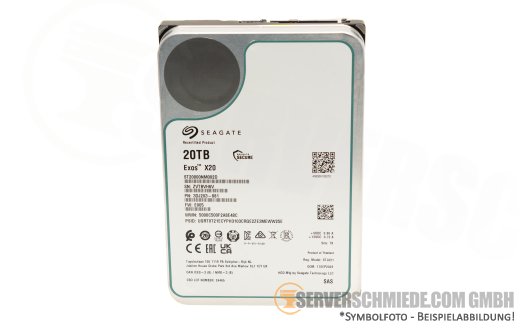 20TB Seagate EXOS X20 3,5