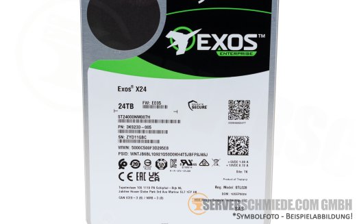 24TB Seagate EXOS X24 3,5