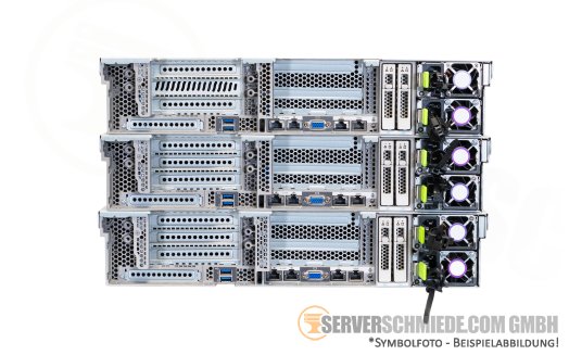 Ceph Storage HA Cluster - 3x Cisco C240 M5 72x 2,5