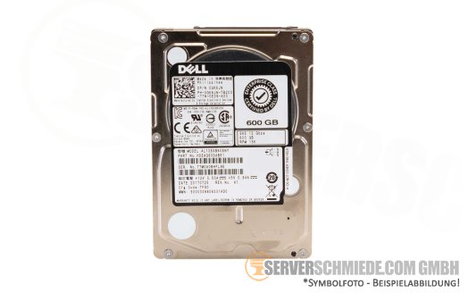 600GB 15k SAS 12G SFF  2,5 HDD Dell 0GK6JN Toshiba AL13SXB60ENY HDEAG80DAB51