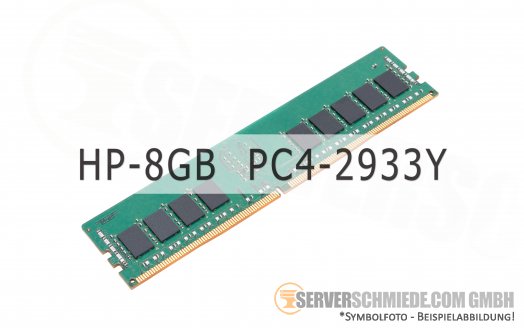 Micron 8GB 1Rx8 PC4-2933Y registered ECC HP P03049-091 MTA9ASF1G72PZ-2G9E1UK 922