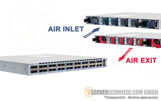 Arista DCS-7160-32CQ 32x 100GbE QSFP28 2x 10GbE SFP+ Ethernet Network Switch Layer 3 2x PSU 4x FAN