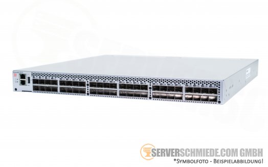 Brocade 6510 48-Port 16GB FC FibreChannel SAN-Switch 48-Ports active