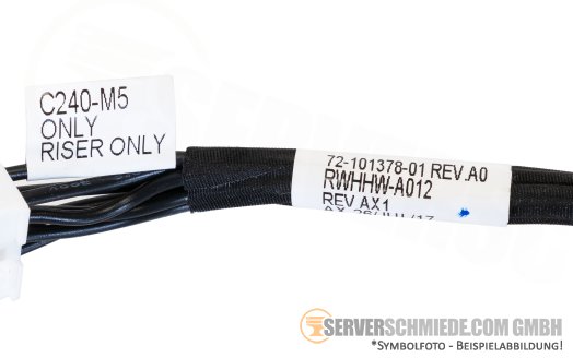 Cisco 10cm GPU Power Kabel cable 1x 10-pin to 1x 8-pin C240 M5 72-101378-01