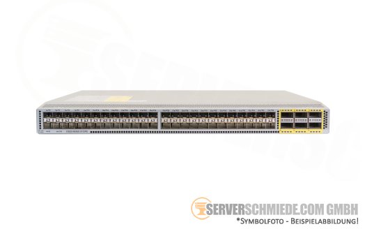 Cisco Nexus N3K-C3172PQ-10GE 48x 10Gb SFP+ 6x 40 Gb QSFP+ Switch 19" 1U Rack  2x PSU 4x FAN Layer 3 fully managed incl. Enterprise License