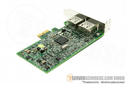 Dell Broadcom N27204 2x 1GbE copper RJ-45 PCIe x4 Network Ethernet Controller 0557M9