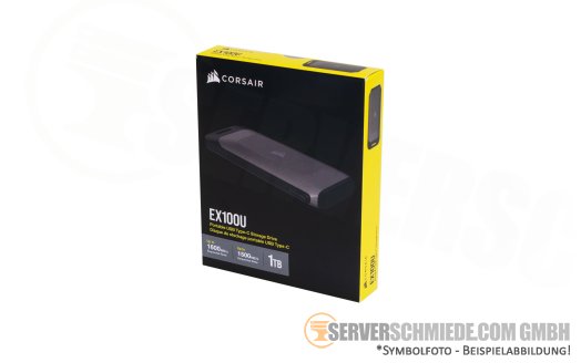 Corsair portable EX100U 1TB USB-C 3.2 SSD extern 20Gbit