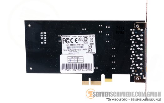 Creative Sound Blaster Audigy Fx Soundkarte card 5.1 PCIe x1 SB1570