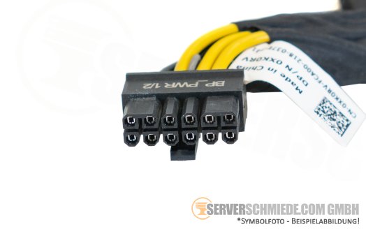 Dell 15cm Backplane Power Kabel 12-pin to 12-pin R750 0XK0RV