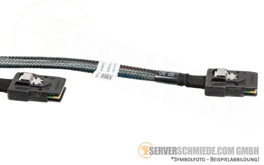 Dell 30 / 40 cm SAS Kabel 2x SFF-8087 gerade to 2x SFF-8643 gerade T340 0X2N98