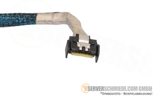 Dell 35cm Backplane to front PERC Controller cable 1x SFF-8654 8i gerade to 1x SFF-8654 4i gerade R6615 091VRM