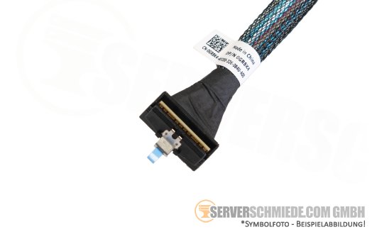 Dell 35cm Mainboard to front PERC Controller cable 1x SFF-8654 winkel to 1x SFF-8654 winkel R6615 H965i 0GR8K4