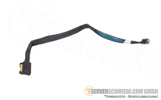 Dell 35cm Mainboard to front PERC Controller cable 1x SFF-8654 winkel to 1x SFF-8654 winkel R6615 H965i 0GR8K4