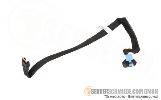 Dell 45cm front PERC to Mainboard Controller cable 1x SFF-8654 winkel to 1x SFF-8654 gerade R6615 088R7R