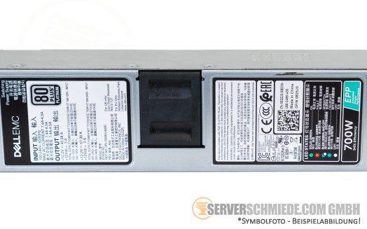 Dell 700W 80 Plus Platinum PSU Netzteil R6415 R6515 R450 R550 R650xs - 0825J5