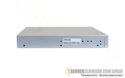 Dell Brocade G610 Connectrix DS-6610B 24-Port 32Gb FC FibreChannel SAN-Switch 8-Ports active