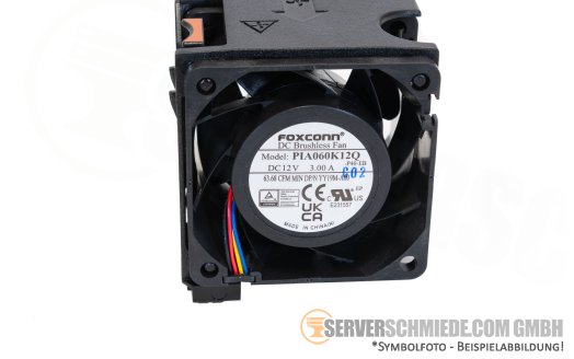 Dell Chassis Fan Lüfter Gehäuselüfter High Performance Silver Grade R750 R750xs R7525 038HNJ