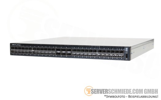 Dell EMC S4148F-ON 48x 1/10GbE SFP+ 4x 10/25/40/50/100GbE QSFP28 2x 10/40Gb QSFP+ Network Ethernet Datacenter Switch 2x PSU 4x FAN rear-to-front airflow