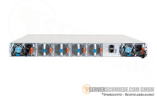 Dell EMC S4148F-ON 48x 1/10GbE SFP+ 4x 10/25/40/50/100GbE QSFP28 2x 10/40Gb QSFP+ Network Ethernet Datacenter Switch 2x PSU 4x FAN rear-to-front airflow