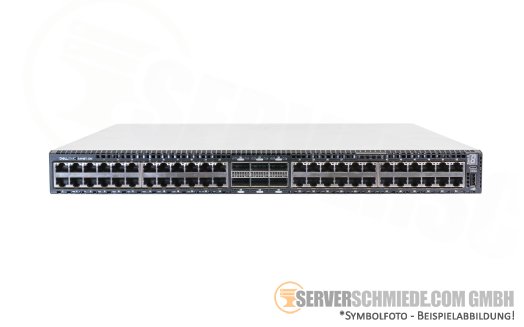 Dell EMC S4148T-ON 48x 10GbE RJ-45 copper 4x 10/25/40/50/100GbE QSFP28 2x 10/40Gb QSFP+ Ethernet Switch 2x PSU 4x FAN front-to-rear airflow