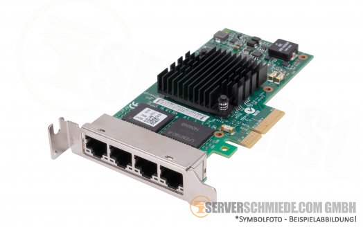 Dell Intel i350-T4 4x 1GbE RJ-45 Quad Port PCIe x4 Ethernet Adapter 0X8DHT