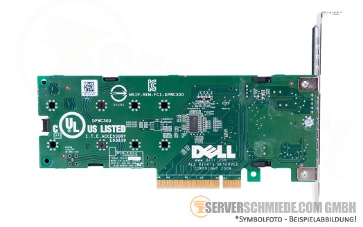 Dell Internal SSD Adapter DPWC300 2x M.2 2280 NVMe PCIe 3.0 x4 023PX6 0NTRCY