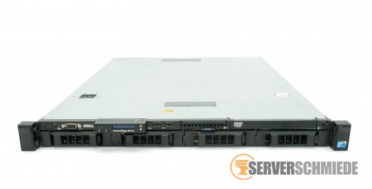 Dell Poweredge R410 19 1u 4x 35 Lff 2x Intel Xeon 5500 5600 Perc Sas Sata Raid 2x Psu Cto 