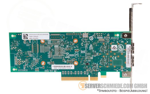 Dell Qlogic QLE2692-DEL 2x 16Gb FC PCIe x8 FibreChannel HBA Controller 0YCVFG