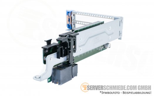 Dell R740xd 24x NVMe Secondary PCIe 2nd Riser 0RN1V2 incl. Cage