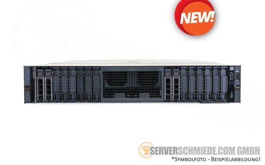 Dell R7615 2U Server 16x 2,5" SFF NVMe 1x AMD EPYC Gen4 DDR5 ECC Raid 2x PSU +NEW+