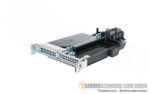 Dell Riser 2 2x x16 (x8 connectivity) PCIe 4.0 R2A low profile incl. cage R7615 00R7TG 03MPPM