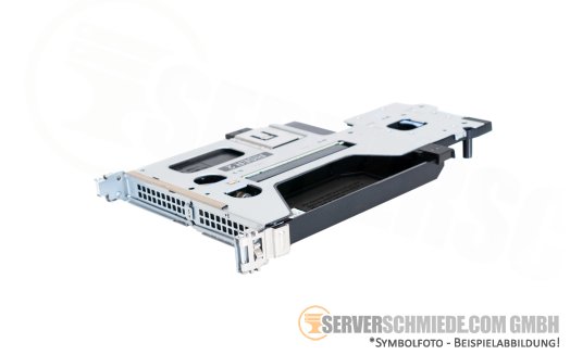 Dell Riser 2 2x x16 (x8 connectivity) PCIe 4.0 R2A low profile incl. cage R7615 00R7TG 03MPPM +NEW+