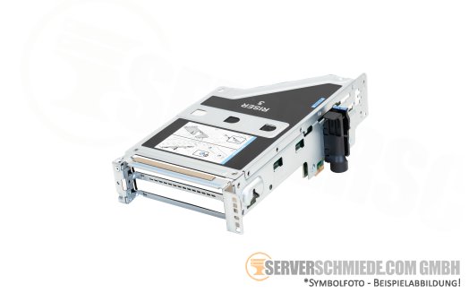 Dell Riser 3 2x x16 (x8 lane) PCIe 4.0 R3B full profile incl. cage R7615 017JTP 0JGR1Y