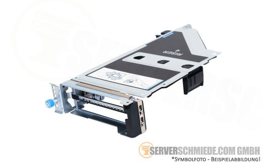 Dell Riser 4 2x x16 (x8 connectivity) PCIe 5.0 R4Q full profile incl. cage R7615 0W2XPJ 026H63 +NEW+