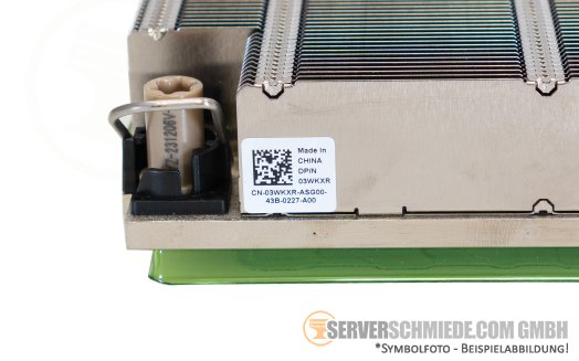 Dell Standard Performance Heatsink CPU Kühler max. 150W R660 R660xs R760 03WKXR +NEW+