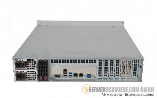 FreeNAS ZFS Storage Server - Supermicro CSE-216 2U X10DRH-iT 19