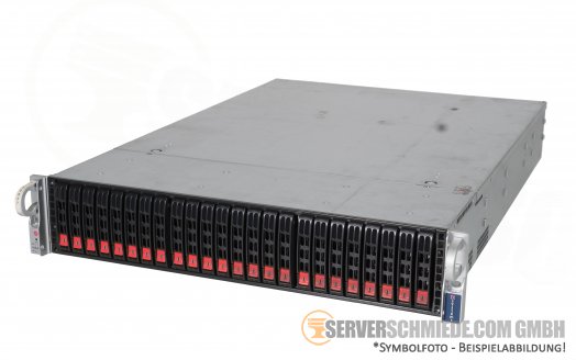 FreeNAS ZFS Storage Server - Supermicro CSE-216 2U X10DRH-iT 19" 2U 24x 2,5" SFF 2x Intel XEON E5-2600v3v4 LSI 12G HBA 2x PSU -CTO-