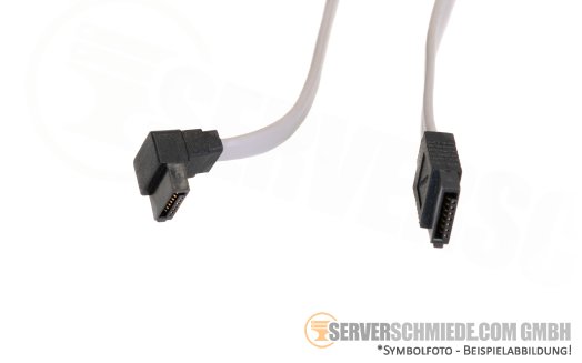 Fujitsu 50cm SATA Kabel 1x SATA gerade to 1x SATA winkel A3C40142513 A3C40142514