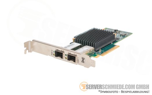 Fujitsu Broadcom Emulex 2x 16Gb FC LPe31002-M6 PCIe x8 Gen6  FibreChannel Controller HBA