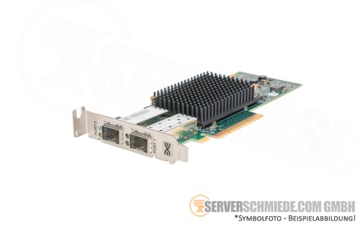 Fujitsu Broadcom Emulex 2x 16Gb FC LPe31002-M6 PCIe x8 Gen6  FibreChannel Controller HBA