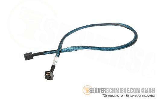 Fujitsu 65cm SAS Kabel 1x SFF-8643 gerade 1x SFF-8643 winkel T26139-Y4040-V54 CBL_DATA2.5_ONB_L