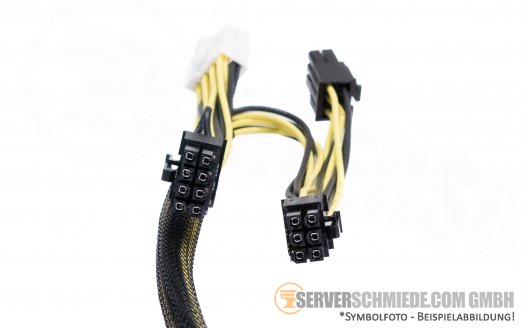 HP 100cm  DL380 ML350 Gen10 GPU Power Cable 879289-001 1x 8-Pin to 1x 8-Pin + 2x 6-pin + 1x 8-pin (Tesla)