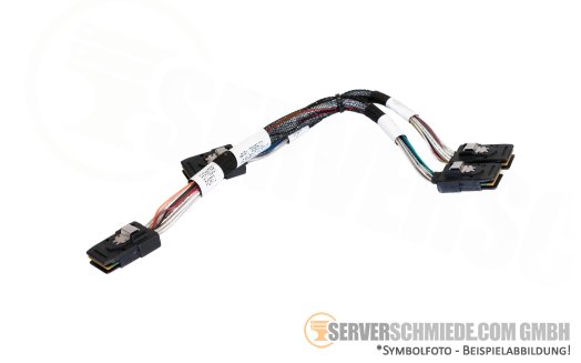 HP 15 / 20 cm SAS Cable Expander to AROC Controller 2x SFF-8087 to 2x SFF-8087 DL560 Gen9 793956-001