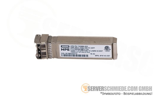 HP 16Gb SFP+ FC FibreChannel Transceiver LC duplex MSA 2050 2060 720999-002